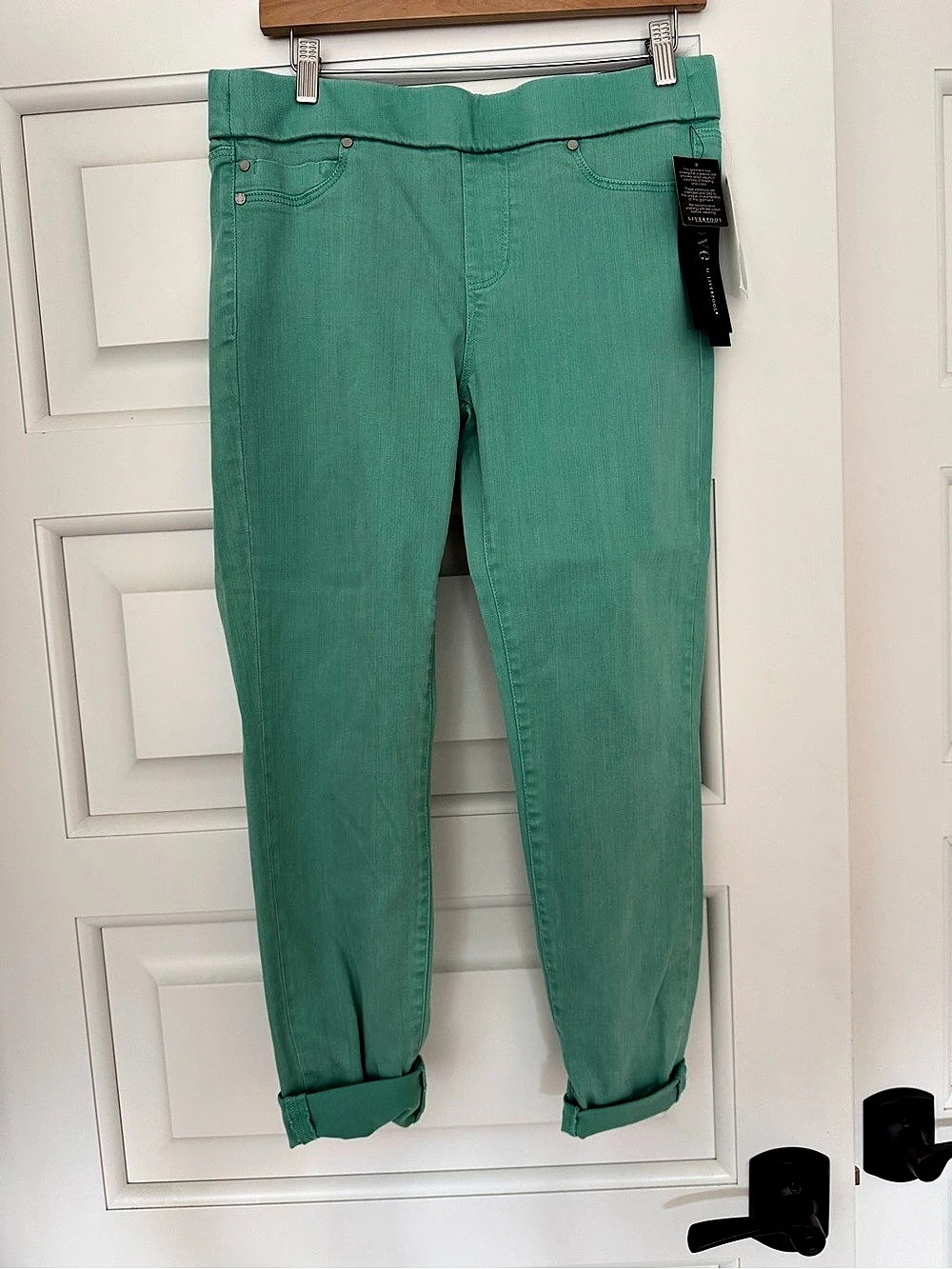 Liverpool Slim-Skinny Jeans Skinny Jeans in Green Size 8 NWT